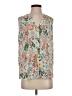 NYDJ Floral Teal Sleeveless Blouse Size S - photo 1
