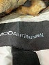 Moda International 100% Polyester Ivory Snow Jacket Size XS - photo 6