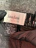 Neiman Marcus 100% Leather Metallic Black Leather Pants Size L - photo 7