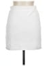 Superdown Solid White Casual Skirt Size L - photo 2