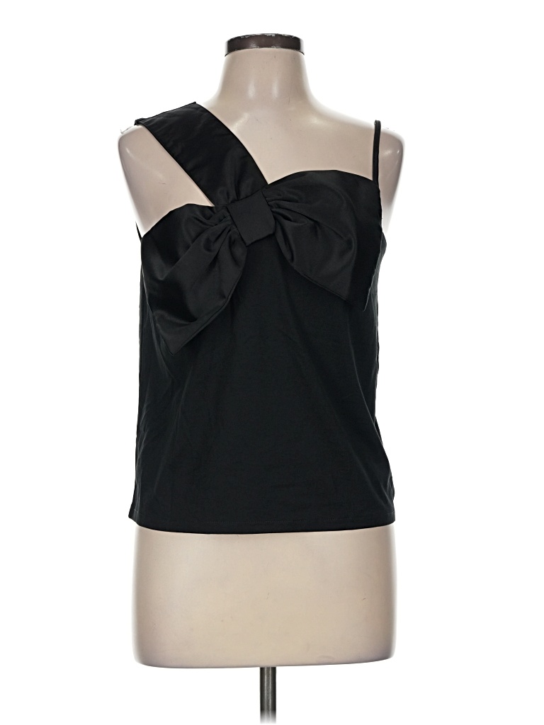 Pre-owned Jcrew Sleeveless Blouse In Black