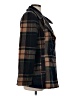 Larry Levine Plaid Brown Coat Size S - photo 4