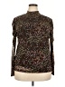 Bar III Brown Long Sleeve Blouse Size XXL - photo 1