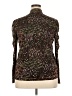 Bar III Brown Long Sleeve Blouse Size XXL - photo 2