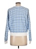 Champion Checkered-gingham Blue Pullover Sweater Size L - photo 2