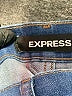 Express Stripes Blue Jeans Size 2 - photo 4
