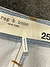 Rag & Bone 100% Rayon Blue Denim Skirt Size 25 waist - photo 4