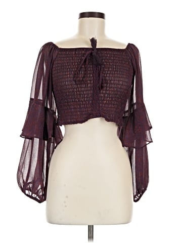 Olivaceous 3/4 Sleeve Blouse (view 1)