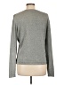 Ann Taylor Gray Long Sleeve Top Size L - photo 2