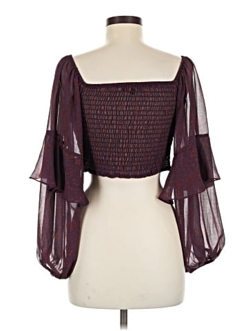 Olivaceous 3/4 Sleeve Blouse (view 2)