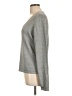 Ann Taylor Gray Long Sleeve Top Size L - photo 5
