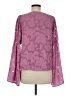 Leith 100% Polyester Pink Long Sleeve Blouse Size M - photo 2