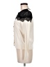 August Silk Ivory Long Sleeve Top Size M - photo 5