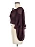 Olivaceous Burgundy 3/4 Sleeve Blouse Size M - photo 5