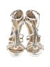Belle Badgley Mischka Silver Sandals Size 7 - photo 2