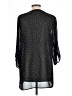 DR2 Polka Dots Black 3/4 Sleeve Blouse Size L - photo 2