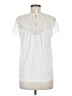 Express Ivory Short Sleeve Blouse Size M - photo 2