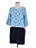 PinkyOtto 100% Polyester Blue Casual Dress Size 8 (estimated) - photo 1