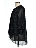 DR2 Polka Dots Black 3/4 Sleeve Blouse Size L - photo 5