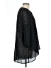 DR2 Polka Dots Black 3/4 Sleeve Blouse Size L - photo 4