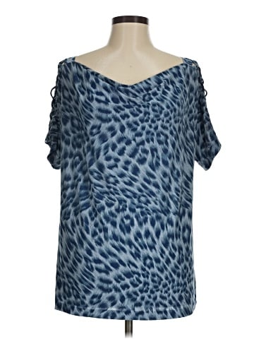 Attitudes by Renee Short Sleeve Blouse (view 1)