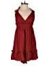 Nasty Gal Inc. 100% Polyester Red Romper Size 4 - photo 1