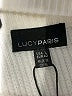 Lucy Paris Ivory Turtleneck Sweater Size L - photo 7