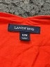 Lands' End 100% Baumwolle Orange Cocktail Dress Size 18 - photo 7