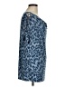 Attitudes by Renee Leopard Print Blue Short Sleeve Blouse Size M - photo 4