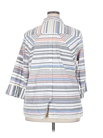 Westbound 3/4 Sleeve Button-Down Shirt (view 2)