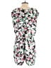 BCBGMAXAZRIA 100% Polyester Floral Green Romper Size M - photo 2