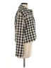 Topshop Checkered-gingham Ivory Jacket Size 8 - photo 4
