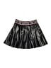 LAT 100% Polyester Metallic Silver Skirt Size 10 - photo 2