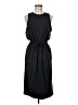 Athleta Solid Black Casual Dress Size M - photo 1