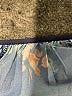 Unbranded Blue 3/4 Sleeve Blouse Size XL - photo 7