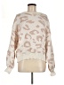 Unbranded 100% Polyester Animal Print Ivory Pullover Sweater Size M - photo 1