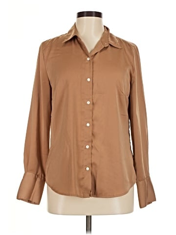Banana Republic Factory Store Long Sleeve Blouse (view 1)