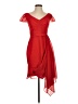 JJ's House 100% Polyester Red Cocktail Dress Size S (estimated) - photo 1