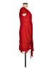 JJ's House 100% Polyester Red Cocktail Dress Size S (estimated) - photo 4