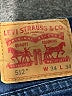 Levi's Solid Blue Jeans Size 34 waist - photo 7