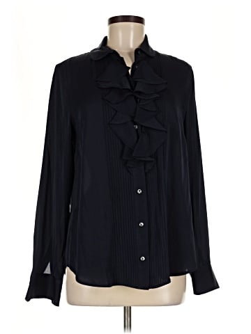J.Crew Long Sleeve Silk Top (view 1)