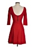 Express Solid Red Casual Dress Size XS - photo 2
