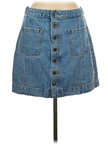 Ann Taylor LOFT Denim Skirt (view 1)
