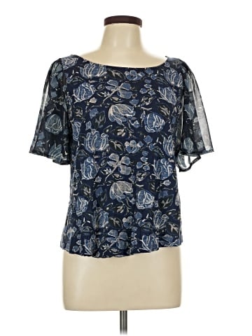 Lucky Brand Short Sleeve Blouse (view 1)