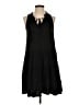 Max Studio Solid Black Casual Dress Size XS - photo 1