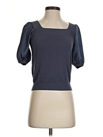 August Silk Short Sleeve Top (view 1)