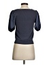 August Silk Gray Short Sleeve Top Size S - photo 2