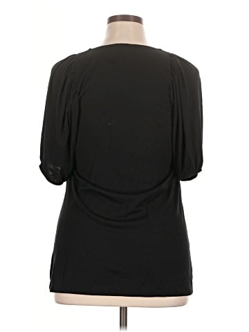 Ashley Stewart Short Sleeve Blouse (view 2)