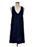 Alice + Olivia 100% Polyester Solid Blue Casual Dress Size M - photo 1