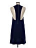 Alice + Olivia 100% Polyester Solid Blue Casual Dress Size M - photo 2